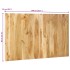 Cabecero de madera maciza de pino 140 cm