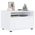 Mueble de TV VISNES blanco 60x40x38 cm madera de