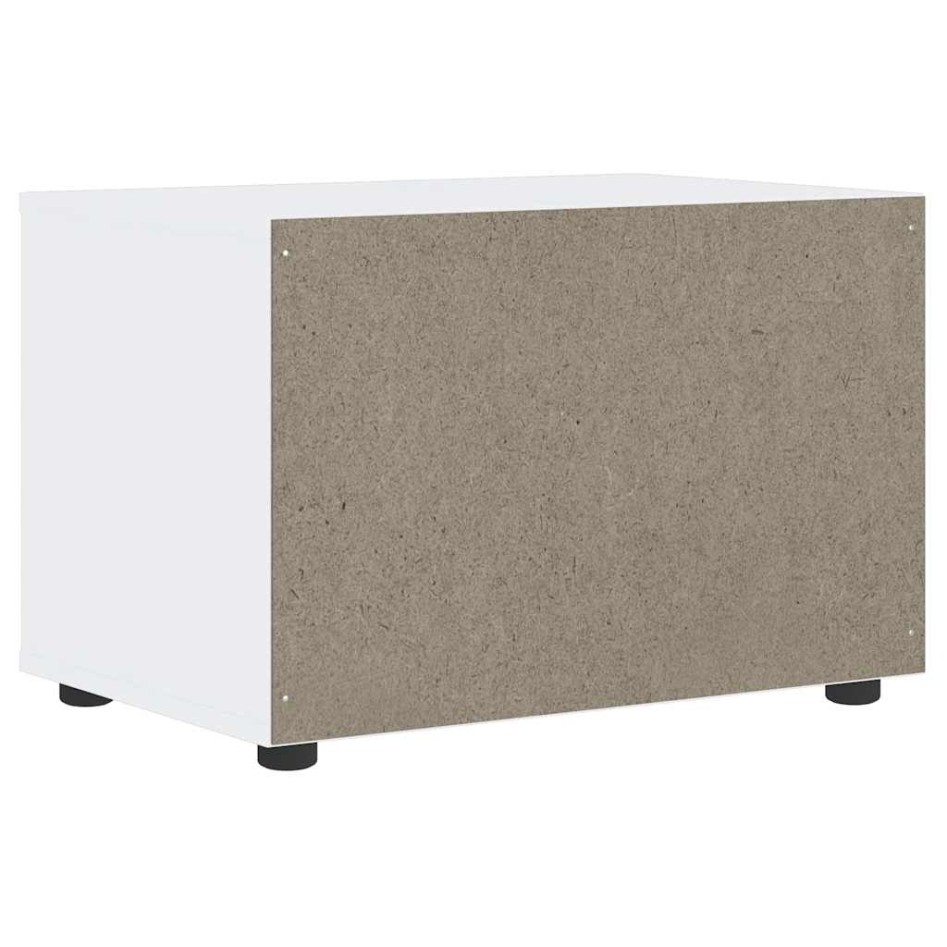 Mueble de TV VISNES blanco 60x40x38 cm madera de