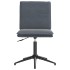 Silla de comedor terciopelo gris