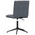 Silla de comedor terciopelo gris