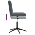Silla de comedor terciopelo gris
