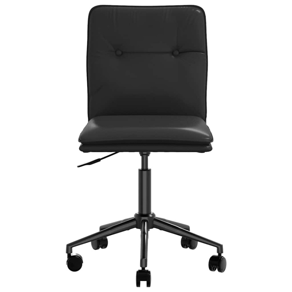 Silla de comedor de cuero sintético