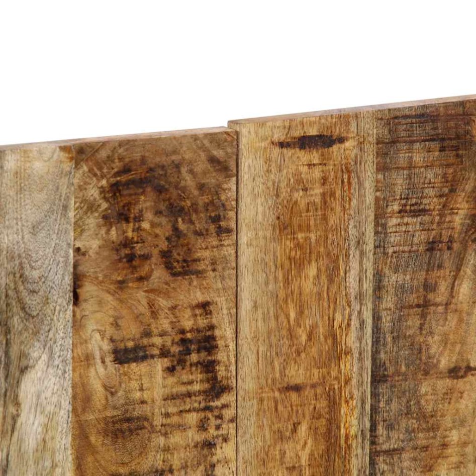 Cabecero de cama 120 cm madera maciza de mango