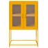 Aparador de acero amarillo mostaza 68x39x107