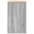 Armario de garaje de madera maciza pino gris Sonoma 60x51x85