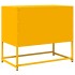 Mueble TV acero laminado en frío amarillo mostaza 68x39x60,5