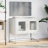 Mueble para TV acero laminado en frío blanco 68x39x60,5