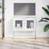 Mueble para TV acero laminado en frío blanco 68x39x60,5