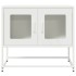 Mueble para TV acero laminado en frío blanco 68x39x60,5