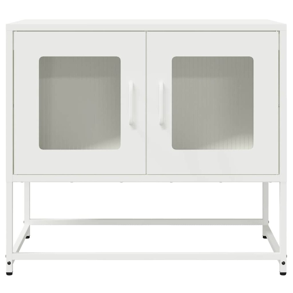 Mueble para TV acero laminado en frío blanco 68x39x60,5