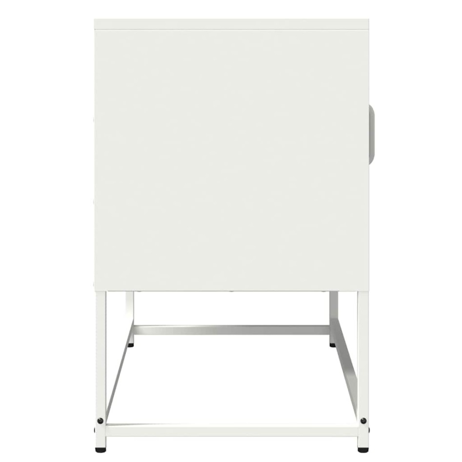 Mueble para TV acero laminado en frío blanco 68x39x60,5