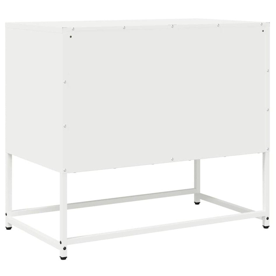Mueble para TV acero laminado en frío blanco 68x39x60,5