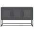 Mueble de TV acero laminado en frío antracita 100,5x39x60,5