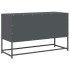 Mueble de TV acero laminado en frío antracita 100,5x39x60,5