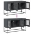 Mueble de TV acero laminado en frío antracita 100,5x39x60,5