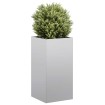Jardinera 40x40x80 cm de acero galvanizado