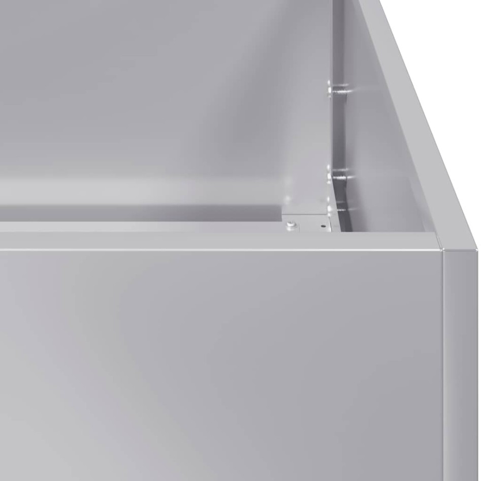 Jardinera 40x40x80 cm de acero