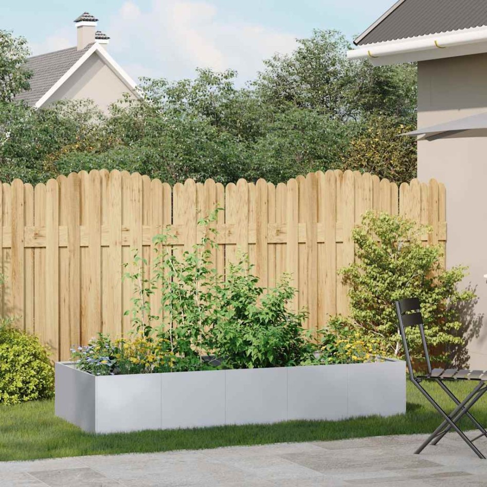 Jardinera 200x80x40 cm de acero