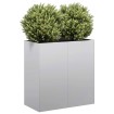 Jardinera 80x40x80 cm de acero galvanizado