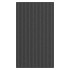 Felpudo a rayas negro y gris 115x200