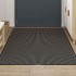 Felpudo a rayas negro y gris 115x200