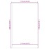 Felpudo a rayas negro y gris 115x200