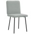 Sillas de comedor 2 unidades terciopelo gris