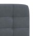 Sillas de comedor 2 unidades terciopelo gris