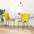 Sillas de comedor 2 unidades terciopelo