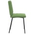 Sillas de comedor 2 unidades terciopelo verde