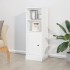 Aparador alto madera contrachapada blanco 36x35,5x103,5