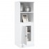 Aparador alto madera contrachapada blanco 36x35,5x103,5