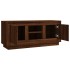 Mueble para TV madera contrachapada roble marrón 102x35x45