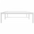 Estructura de cama sin colchón metal blanco 90x190