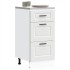 Mueble bajo de cocina Porto madera contrachapada