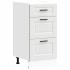 Mueble bajo de cocina Porto madera contrachapada