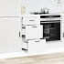 Mueble bajo de cocina Porto madera contrachapada