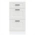 Mueble bajo de cocina Porto madera contrachapada
