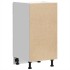 Mueble bajo de cocina Porto madera contrachapada
