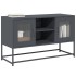Mueble para TV de acero gris antracita 100,5x39x60,5
