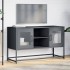 Mueble para TV de acero gris antracita 100,5x39x60,5