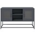 Mueble para TV de acero gris antracita 100,5x39x60,5