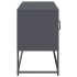 Mueble para TV de acero gris antracita 100,5x39x60,5