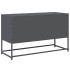 Mueble para TV de acero gris antracita 100,5x39x60,5
