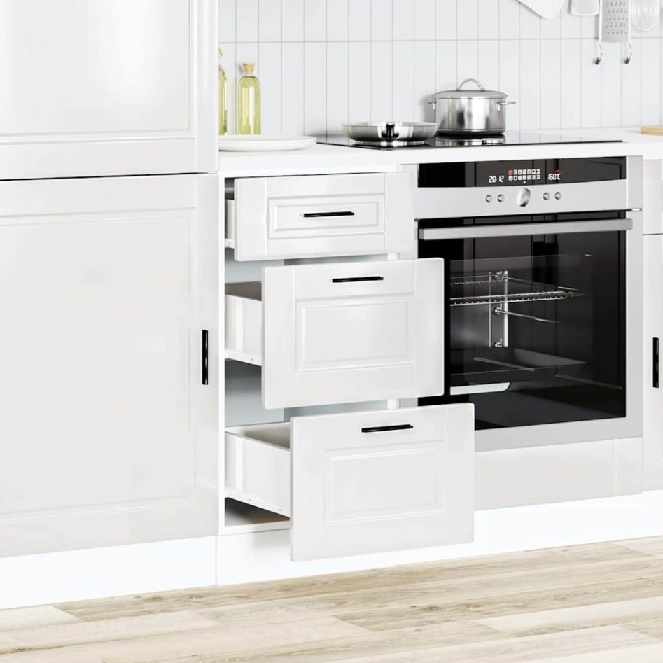 Mueble bajo de cocina Porto alto brillo