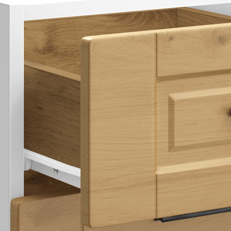 Mueble bajo de cocina porto roble artesano madera