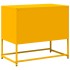 Mueble para TV de acero amarillo mostaza 68x39x60,5