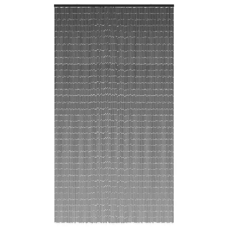 Cortina para puerta insectos gris claro 120x220cm