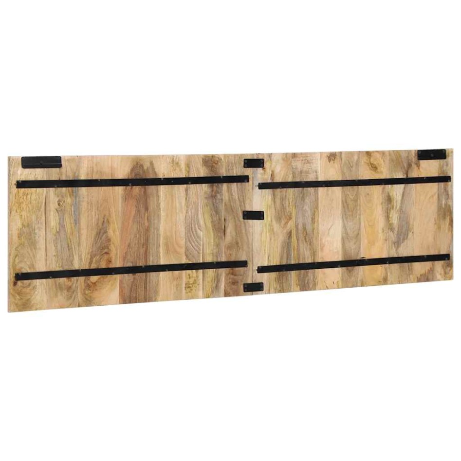 Cabecero de cama 180 cm madera maciza de mango